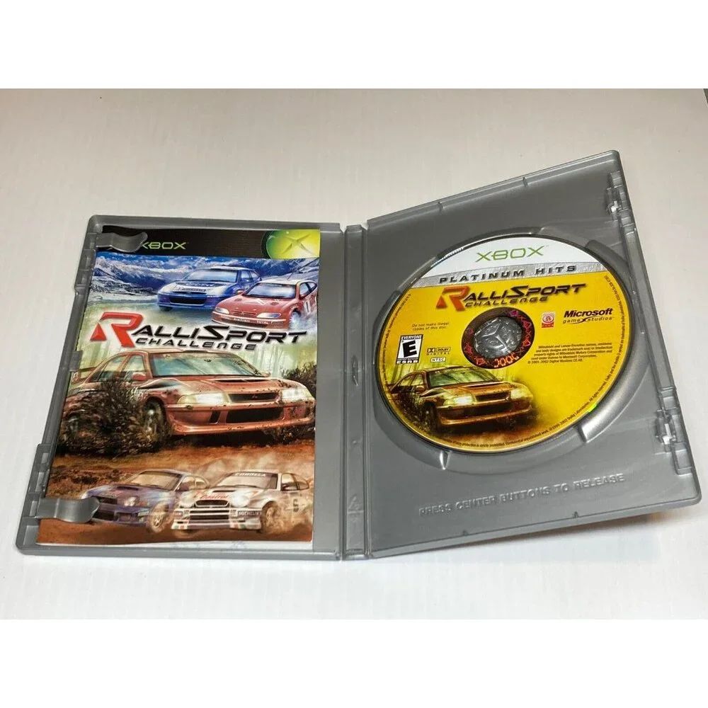 RalliSport Challenge (Microsoft ORIGINAL Xbox) 2002 Complete Platinum